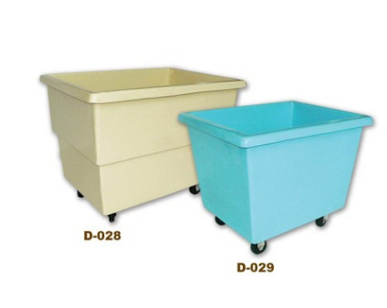 超宝大号玻璃钢多功能布草车酒店宾馆手推收集房口客房服务