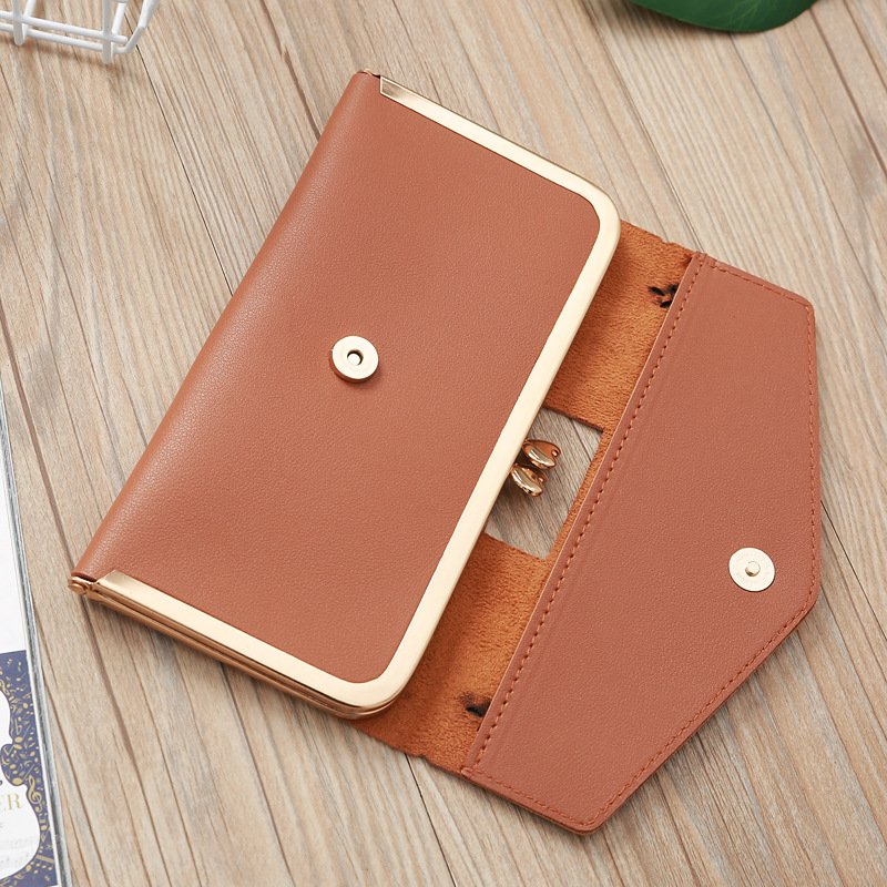 Korean Hollow Flower Long Clutch Bag Wholesale display picture 17