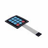 3*4 matrix keyboard film switch/control panel/thin film button/single -chip microcomputer extension keyboard promotion