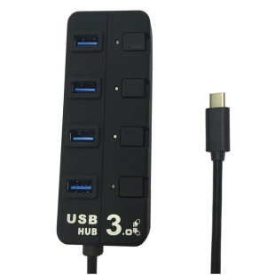 3.1 Type-C 4�ڰ��I�_�PUSB 3.0 HUB�����������z�Ͳ��|USB�־���