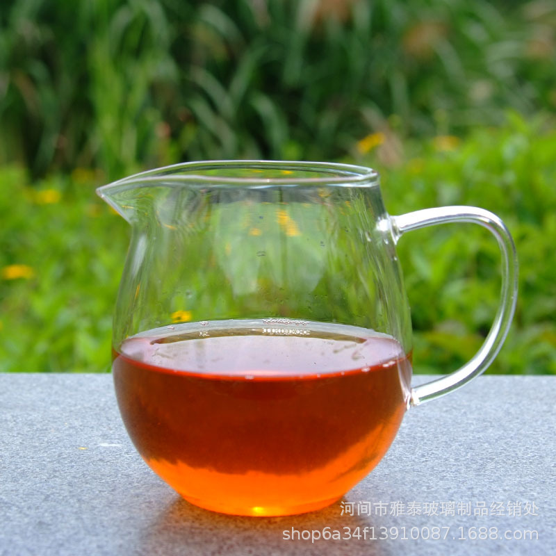 厂家供应耐热茶具玻璃公道杯 分茶器花草茶泡茶杯 功夫茶具必备