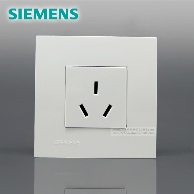 SIEMENS/西门子 灵致Aizo（雅白色）16A三极插座5UB08261NC1