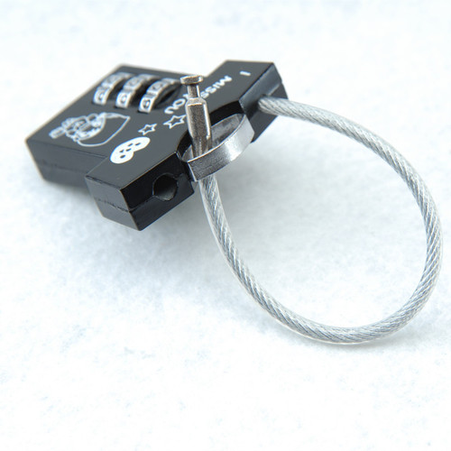 Manufacturer supplies 501 clothing type luggage password lock computer lock metal alloy wardrobe padlock suitcase lock