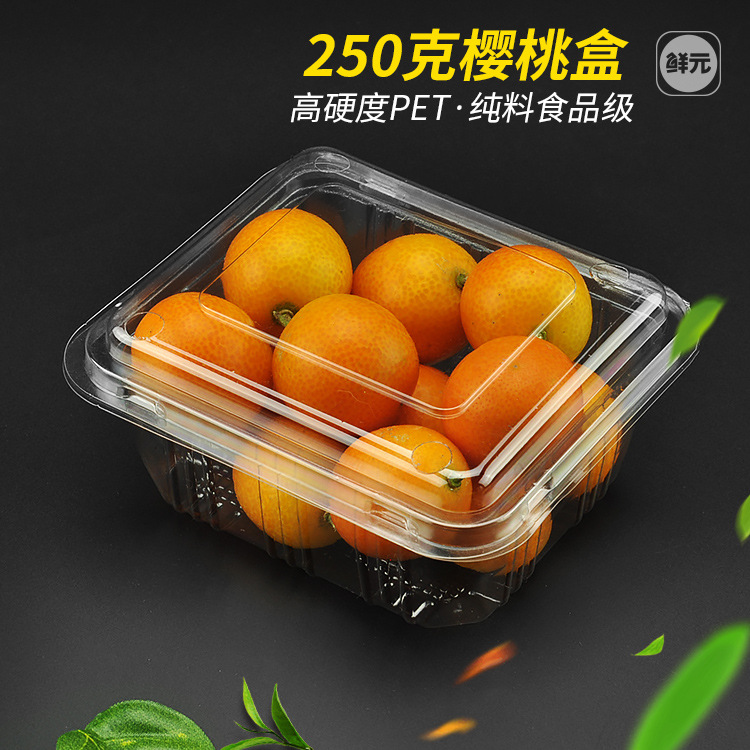 一次性水果盒一斤装草莓盒