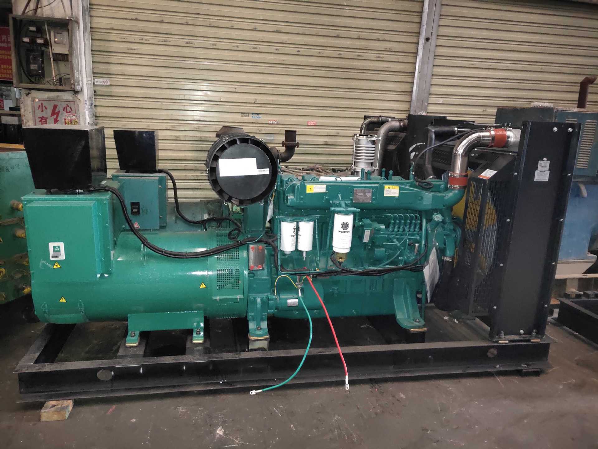 云南昆明潍柴动力WP12D317E20配安徽康明斯斯坦福300KW无刷发电机