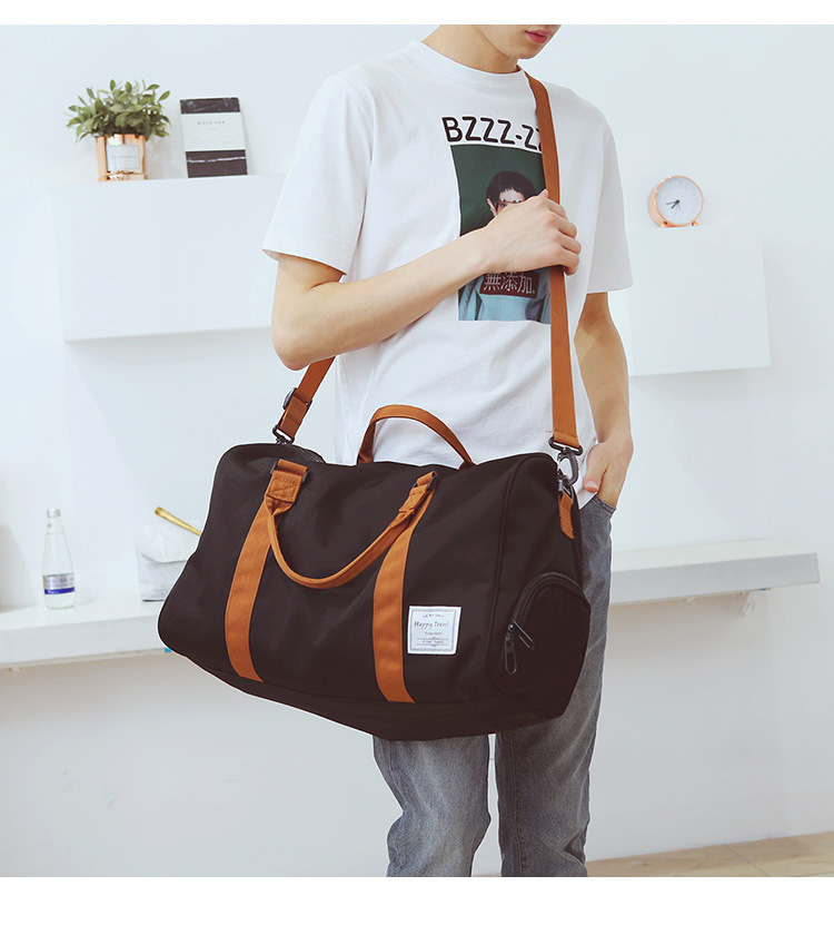 Unisex Basic Classic Style Solid Color Oxford Cloth Travel Bags display picture 40