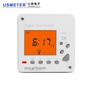 TM617 large screen with backlit microcomputer timer switch automatic street lamp advertising time controller