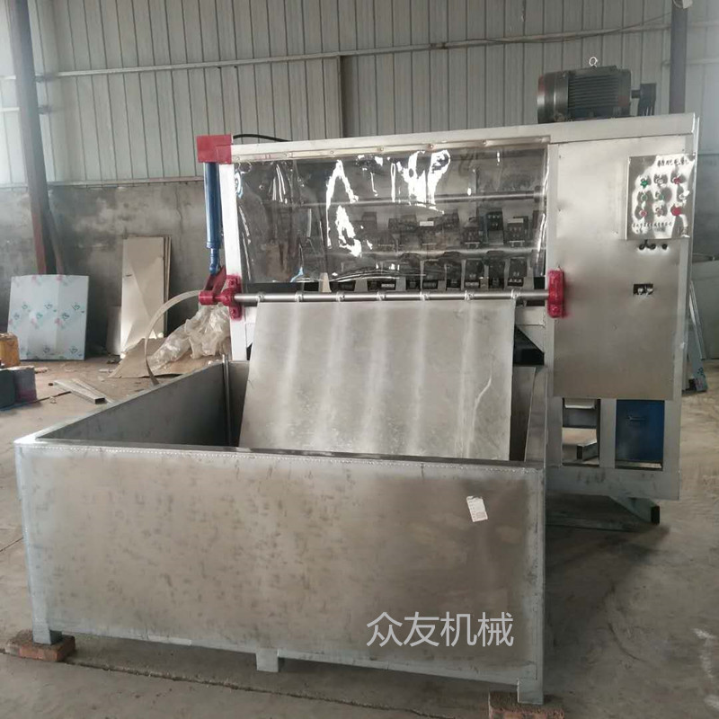 全自动200型液压生猪创毛机和生猪浸烫池整套出品质保证设备精良1