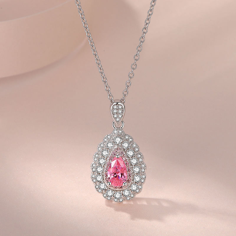 Fuchsia pendant drop-shaped