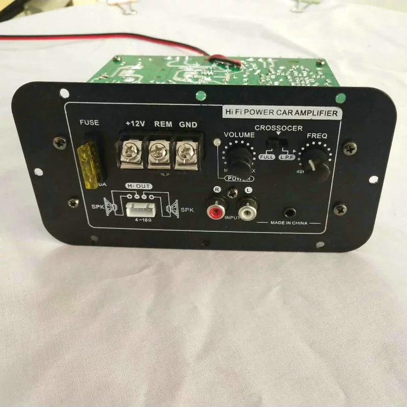 Автомобильный усилитель 50А-12В, мощный автомобильный сабвуфер со встроенным предохранителем 20А для усиления басов в автомобилях