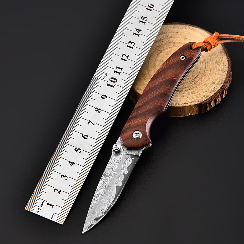 厂家直销户外野营多功能大马仕革钢折刀高硬度锋利军刀具批发