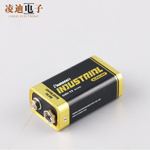 双鹿英文9v碱性电池 6LR61 烟感器水表话筒工业干电池 厂家供应