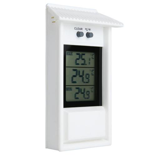 New outdoor thermometer electronic temperature and humidity meter waterproof refrigerator thermometer size temperature value memory function