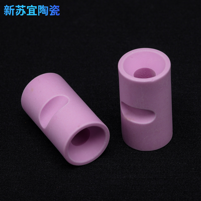 厂家定制氧化铝陶瓷耐磨管电子耐磨陶瓷加工 工业陶瓷配件