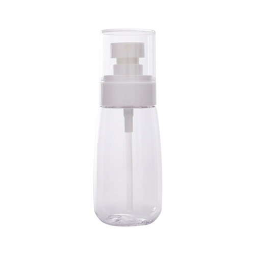 UPG spray bottle sunscreen spray bottle 100ml U-shaped perfume bottle transparent cosmetic press plastic bottle