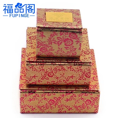 wholesale Paper quality Square butterfly Flip Jewellery jewelry Gift box jewelry personality Packaging box