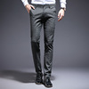 2019新款男士休闲裤 韩版修身男长裤 格子潮流小直筒男裤子 男式|ms