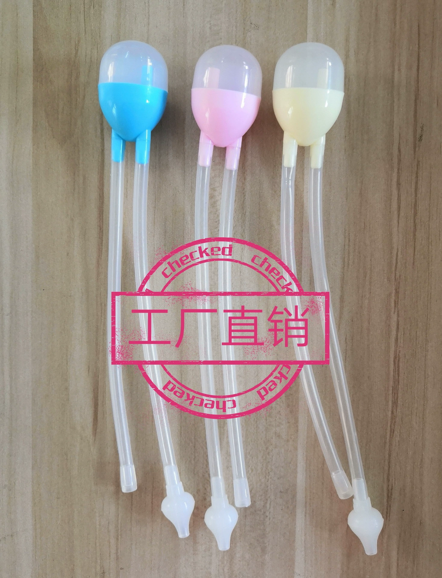 Всасывание полости рта ребенка Всасывание носа Очистка носа младенца Новорожденный Катетер носового всасывания с защитой от обратного потока Всасывание носа