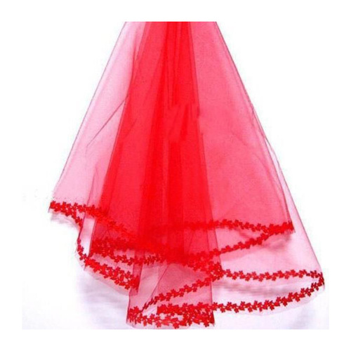 Veil, new bridal single-layer lace-edged veil for wedding, Korean-style wedding dress accessories, clothing accessories, women's veil