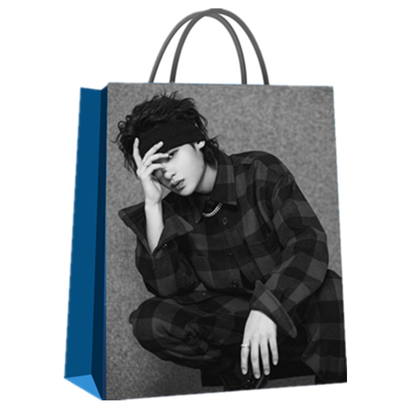 黄明昊周边纸袋 礼品袋 购物袋 手提袋 明星手提袋批发