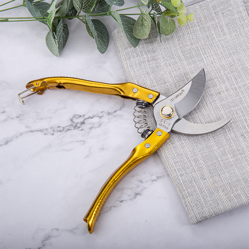 栽培花园修枝剪园林工具不锈钢果树剪刀多功能果枝剪强力园艺剪刀