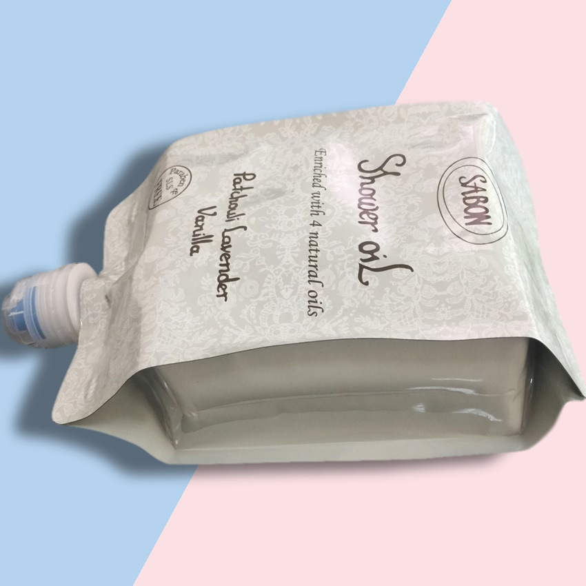 液体包装袋厂家批发铝箔自立吸嘴袋 防腐蚀化妆品电发水包装袋