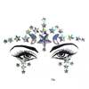 PARTYJOY Electric Face, Eyebrows, Face, Drilling Resin Drilling Carnival Drilling Makeup Dance Face Decoration Diamond