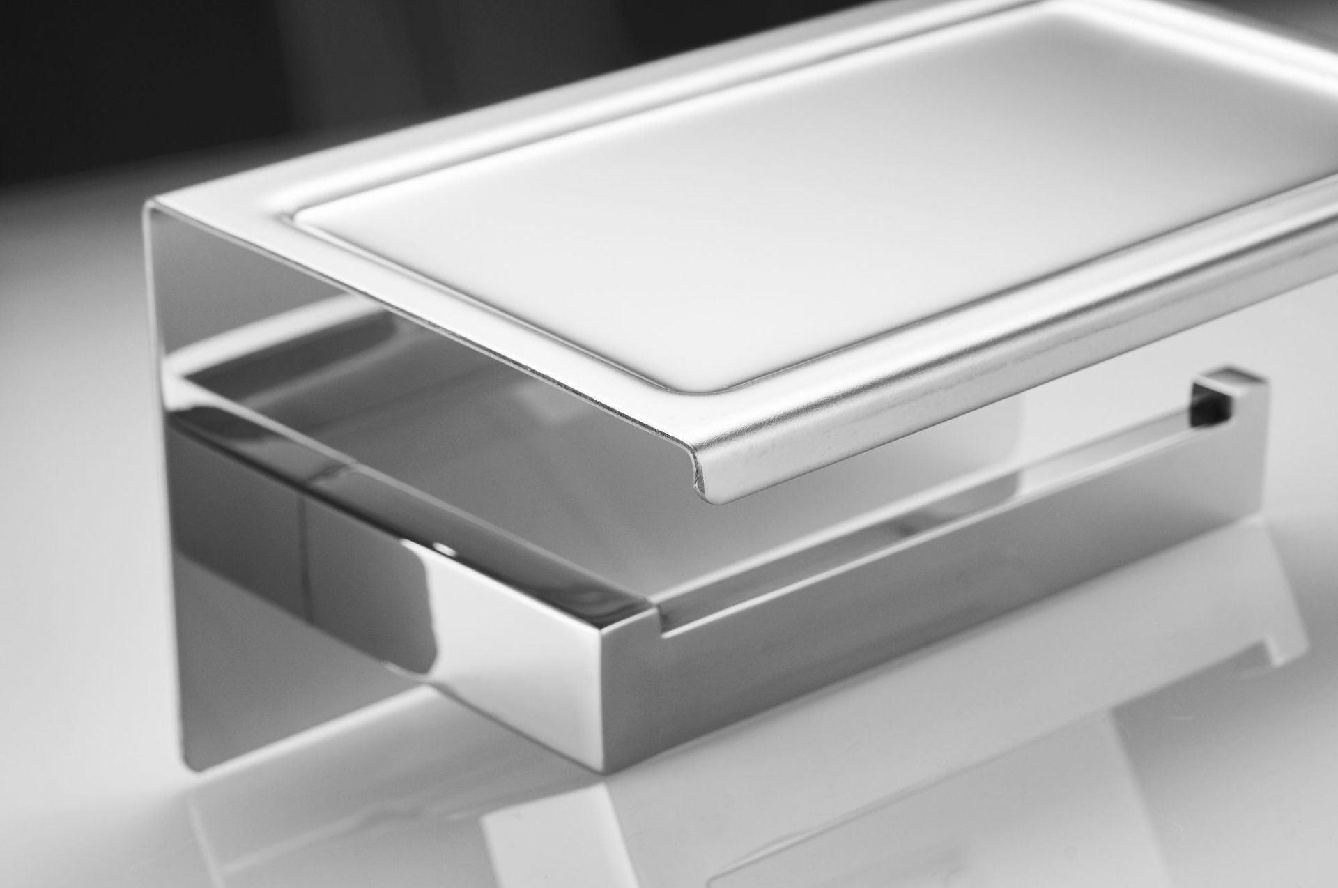 Bathroom tissue holder bathroom 304 stainless steel tissue box toilet paper roll holder without lid bathroom accessories wholesale undefined