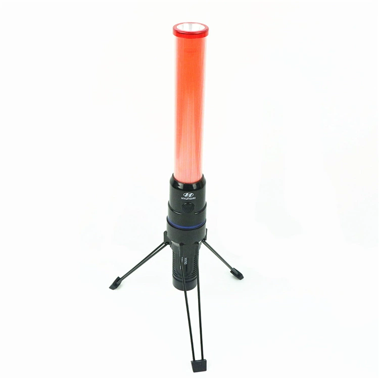 41*4 см дорожная дубинка с световым хвостом с магнитом со штативом 40 см длиной Упаковка 2 батарейки № 1