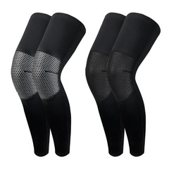 Cross-border anti-slip sports extended knee pads for running and cycling, calf guards, extended leg pads, socks, basketball protective gear, can be shipped on behalf of