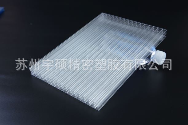 中空多层板厂价供应PC阳光板颜色规格可加工量多价优