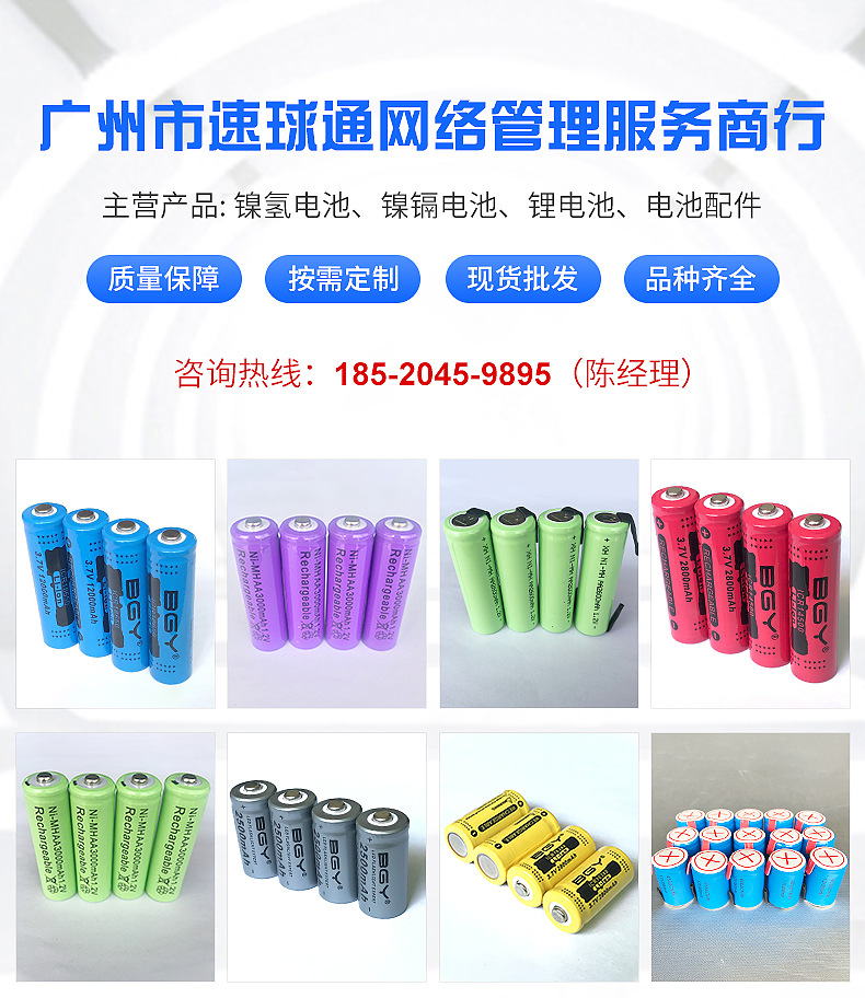 工厂直销外贸跨境电商AA5号充电电池1.2V镍氢电池3000毫安遥控详情1