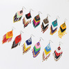 Ethnic earrings, accessory handmade, European style, ethnic style, boho style