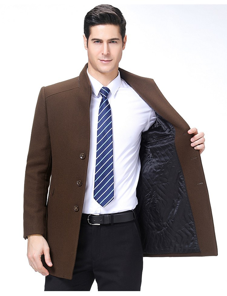 Manteau homme en Laine - Ref 3419576 Image 16