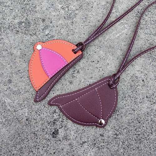 New cute contrasting color hat bag pendant