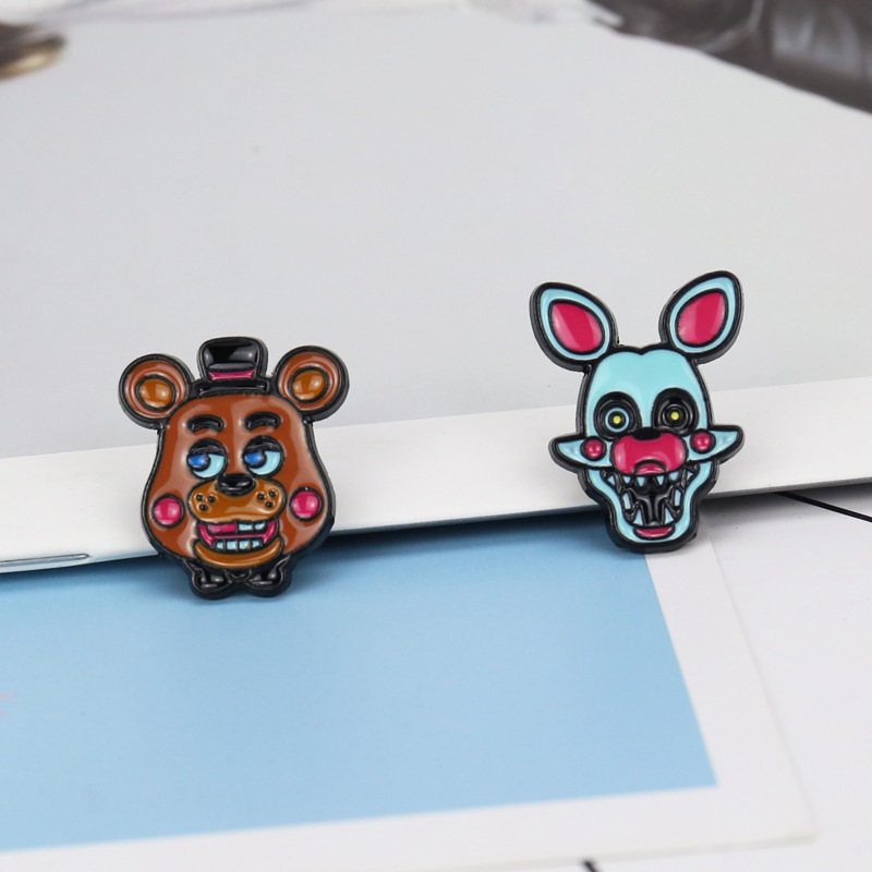 7g Weight Brooches Classification Holiday, Cocktail Party Occasion Alloy Material Animal, Cartoon Pattern Unisex Gender Enamel Design Hip-Hop, Funny Style Hip-Hop Funny Pin Animal Cartoon Alloy Enamel Unisex Brooches 7
