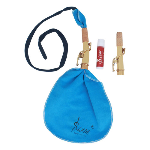 B flat soprano saxophone bent neck straight neck strip cloth cork paste musical instrument accessories saxophone neck set