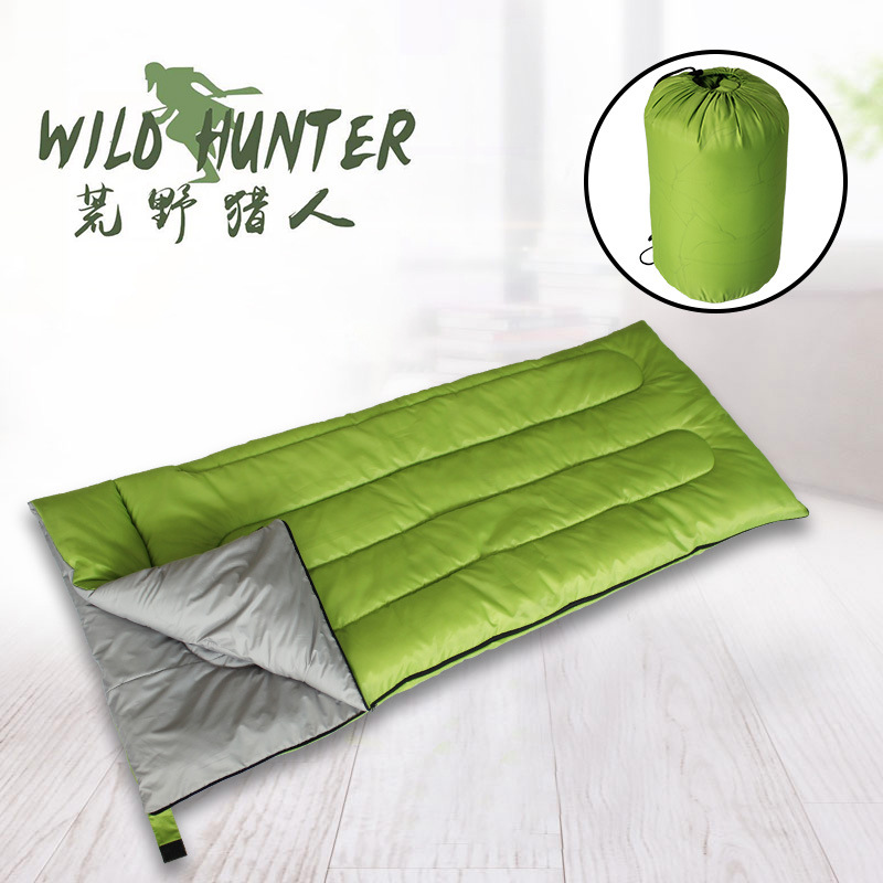 2019 새로운 봄, 가을 봉투 확대 및 확대 성인 침낭 야외 캠핑 실내 침낭 여행 휴대용 편안한