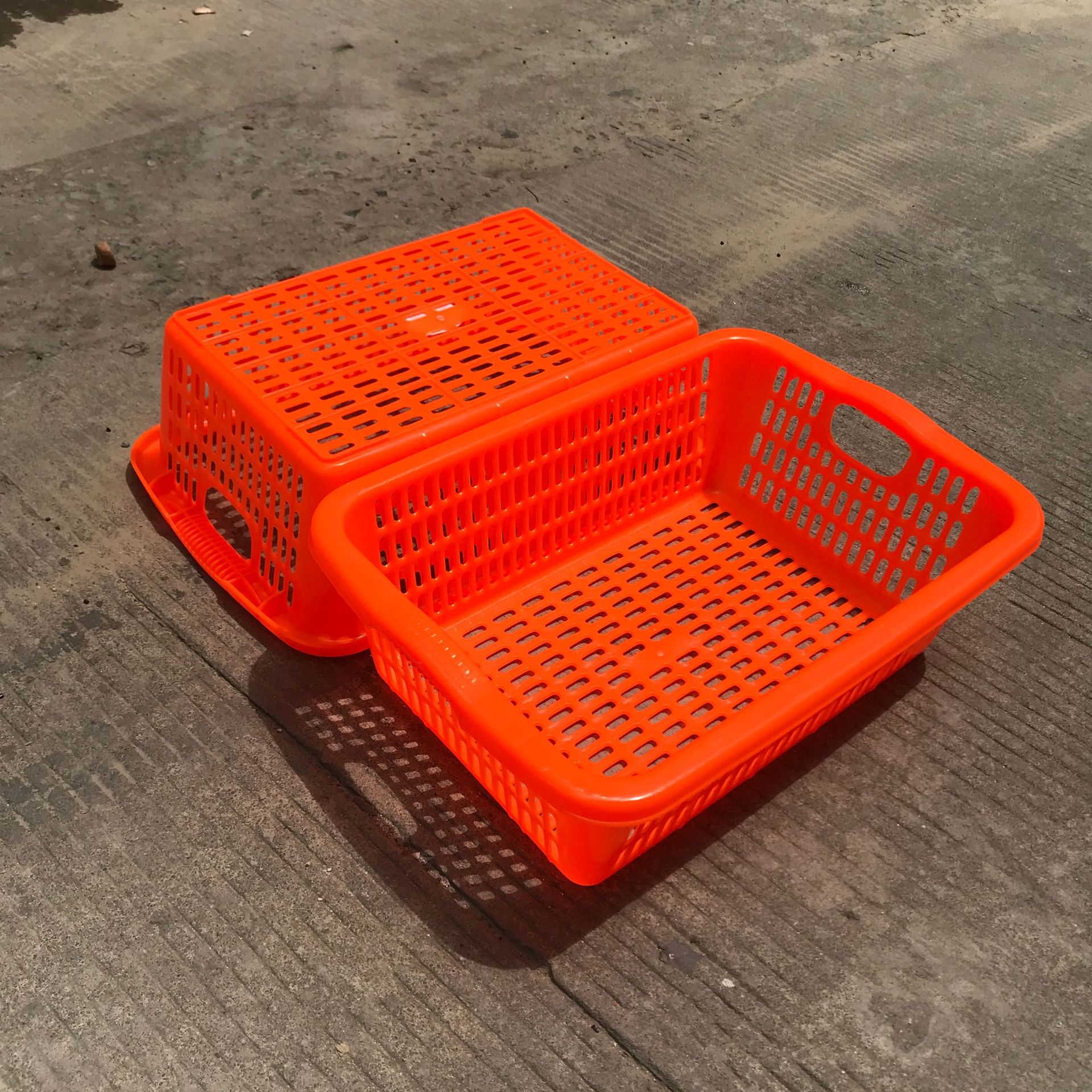 上海长方形多尺寸仓库捡货筛子 夜市摆地摊零食整理篮