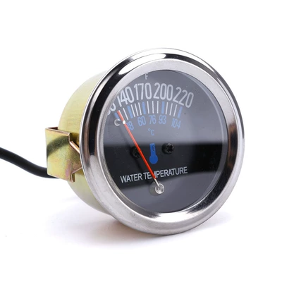 12v Universal instrument, water temperature gauge