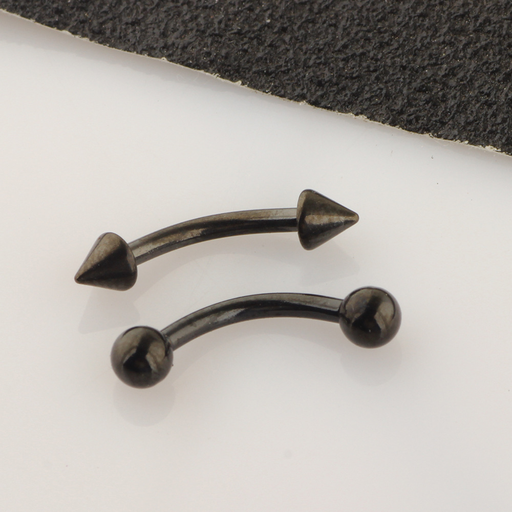 Labret piercing jewelry detail image