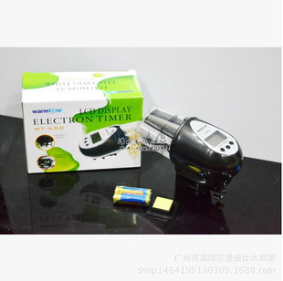 Silver sound WT-688 liquid crystal electronic display automatic feeder fish aquarium feeder fish tank fish feeder