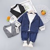 Kids Boys 2020 Spring new pattern Children Set 0-4 baby suit Three Child spring clothes On behalf of