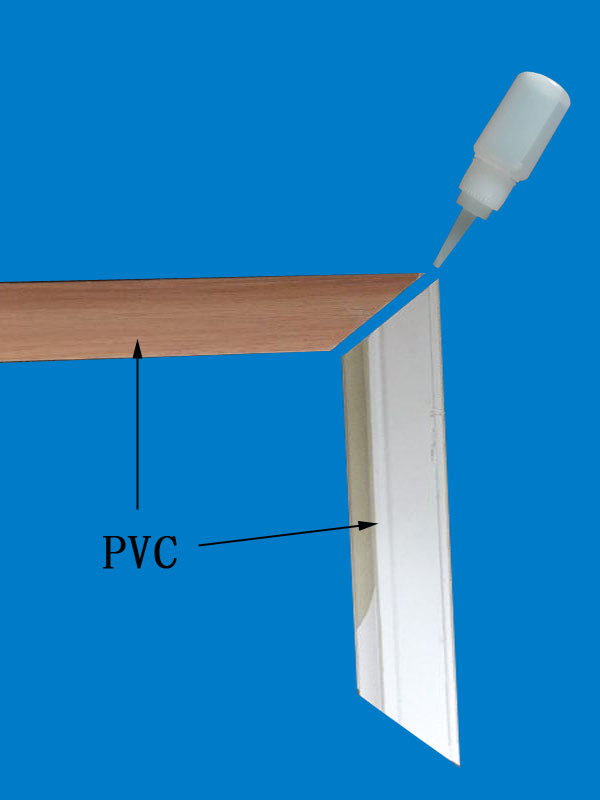 低白化低气味 PVC塑料相框粘接瞬干胶瞬间胶