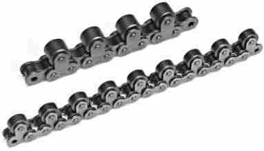 输送链条16A-1-TR 16A-2-TR 12A-2-TR顶置滚轮输送链带顶滚轮链条