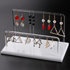 Acrylic double-layer earrings, jewelry, stand, necklace, props, storage system