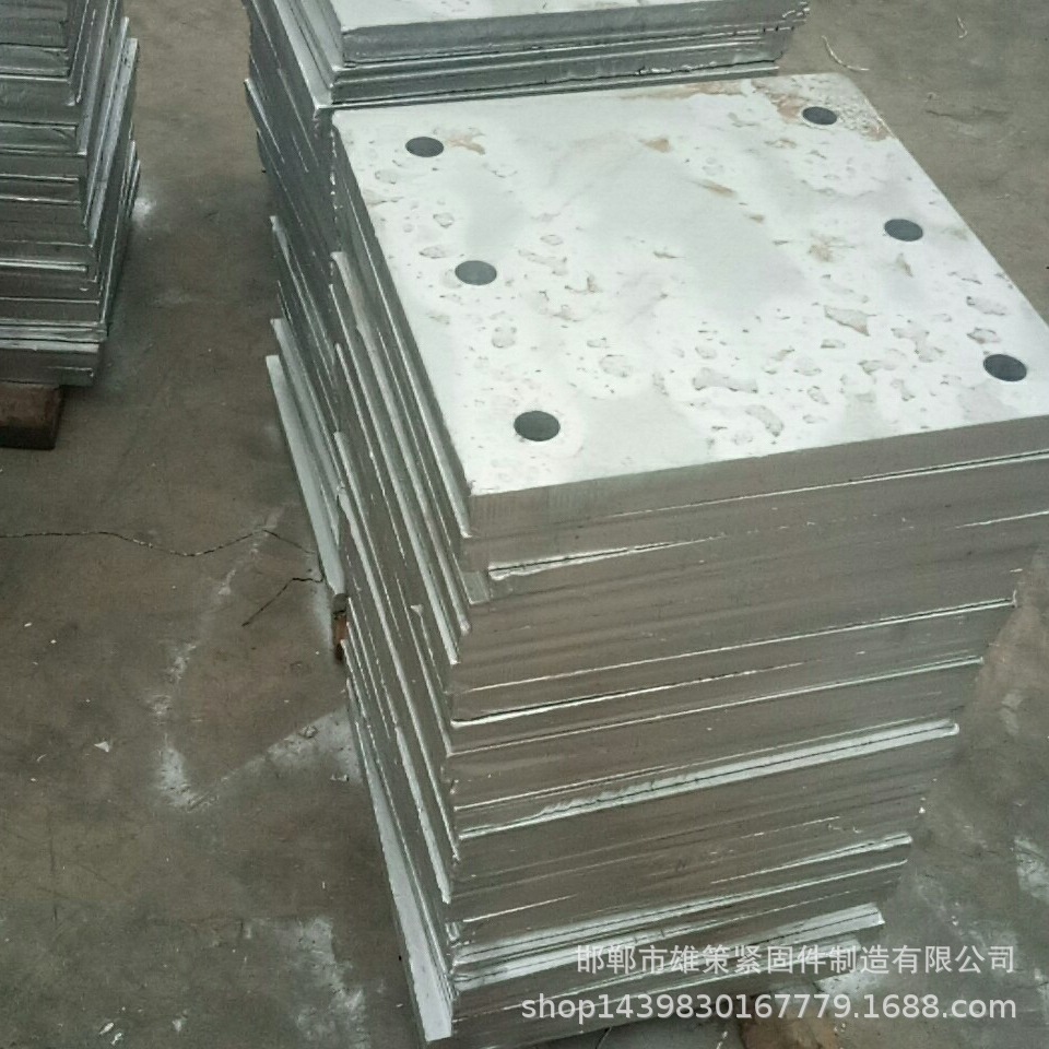 厂家供应预埋钢板 法兰盘  定位钢板  可来图定制加工