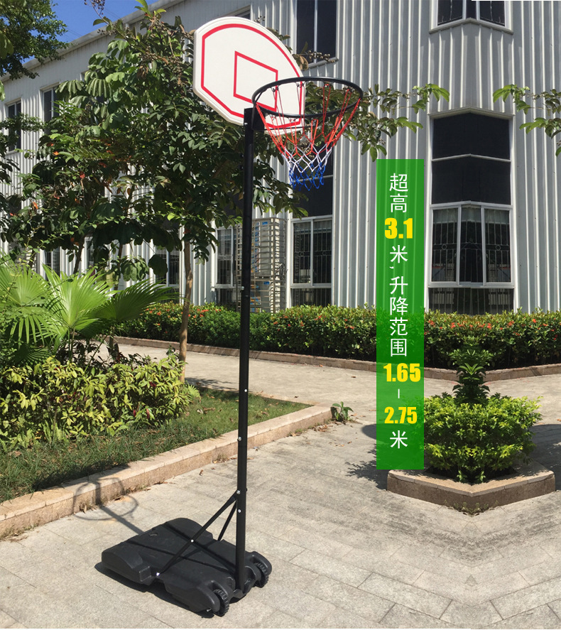 3米兒童籃球架青少年室內可家用升降籃球框戶外成人籃球架