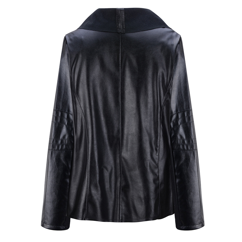 Veste cuir femme en PU - Ref 3447361 Image 3