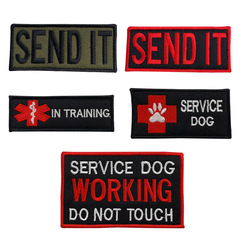 Velcro armband with English letter embroidery, fabric patch, Velcro armband—plus loop-side tactical patches and embroidered Velcro.